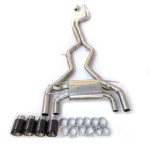 For BMW M2 F87 3.0T catback SUS304 Variable Exhaust Valve with Controller