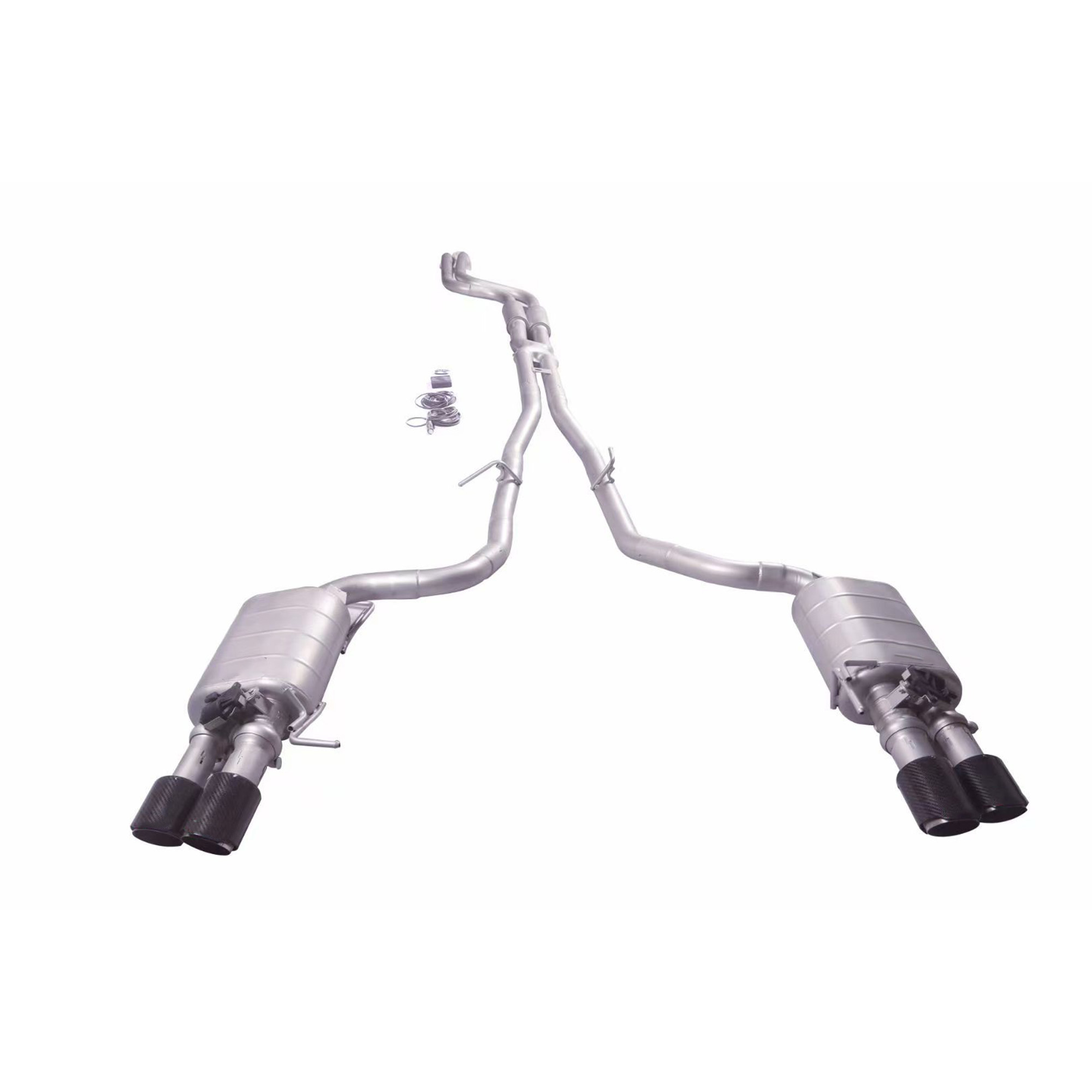 3 For BMW 523i F10 F18 2011-2017 SUS304 catback Variable Exhaust Valve with Controller - Image 1