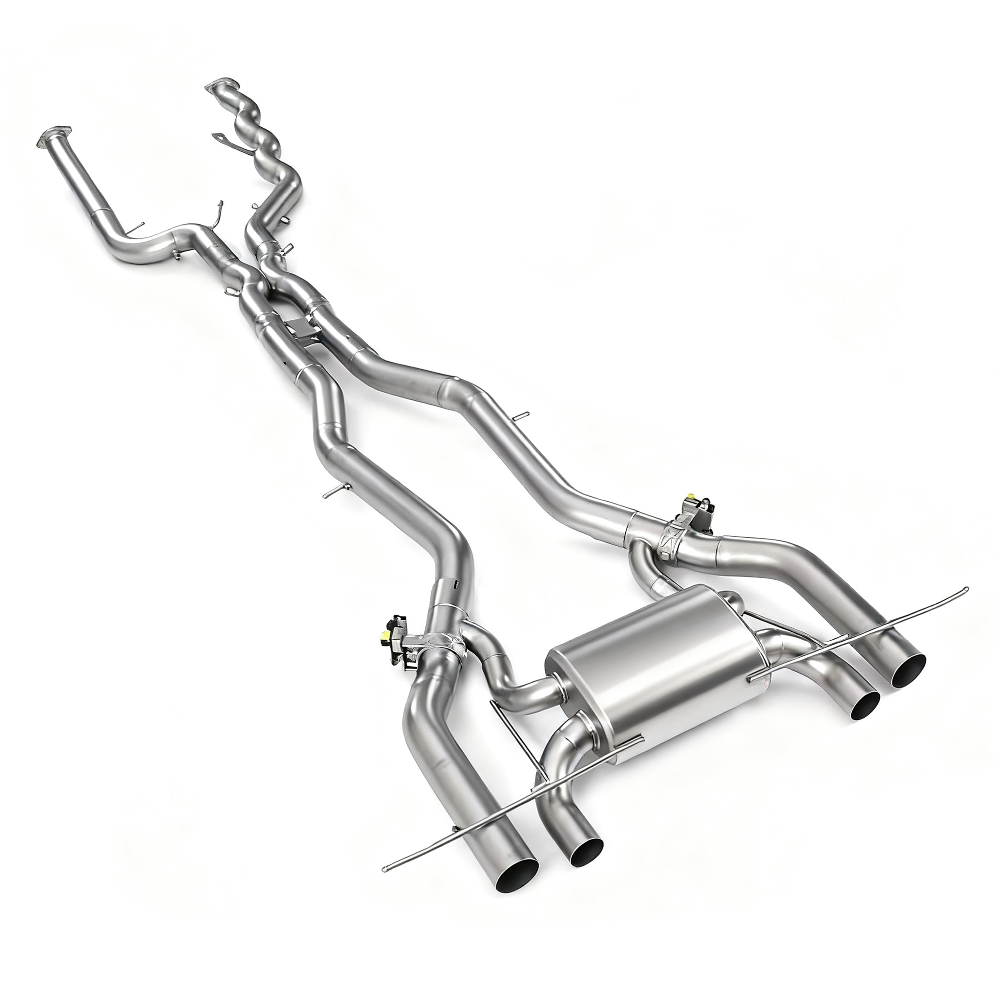3 For BMW M3 G8X catback SUS304 Variable Exhaust Valve with Controller - Image 1