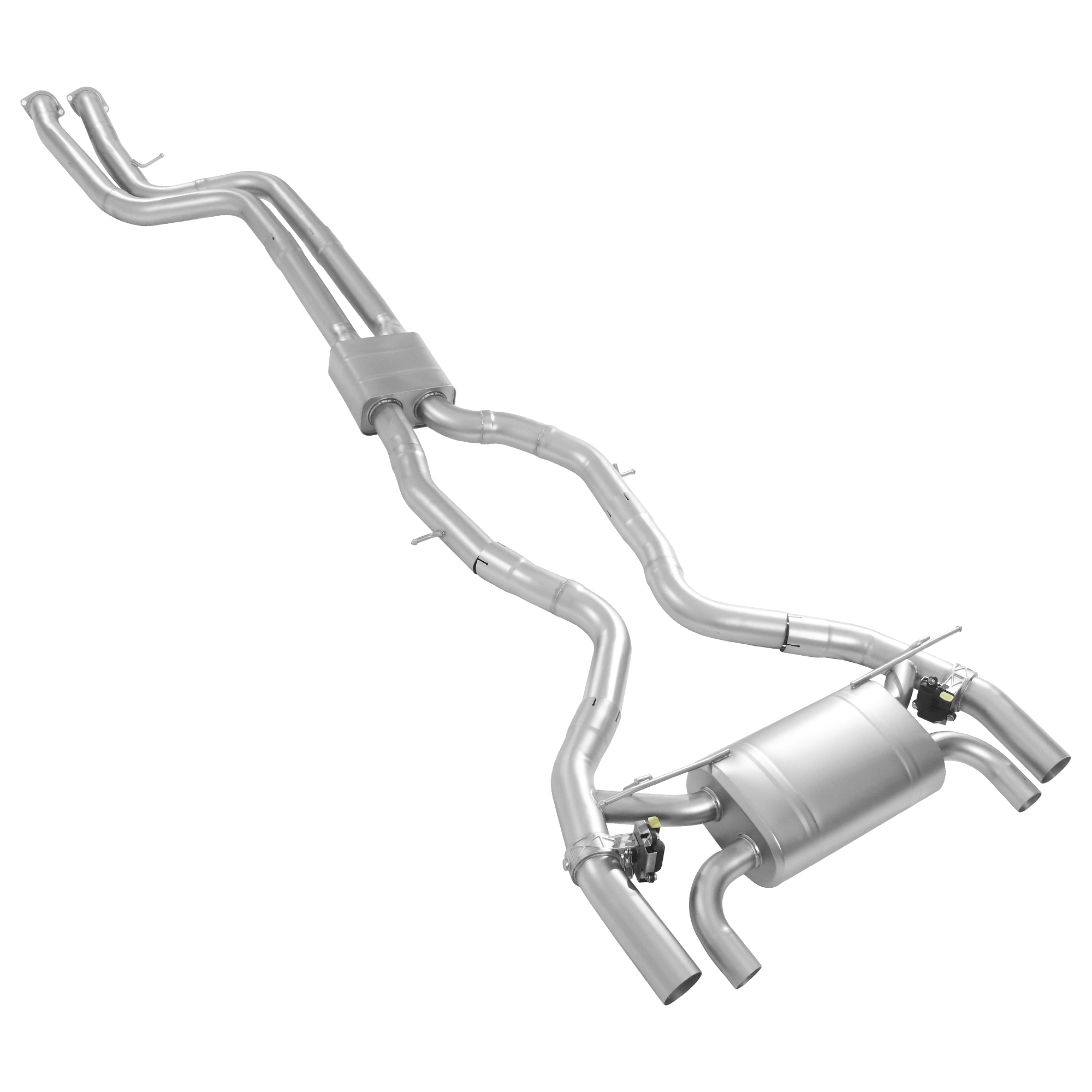 4 For BMW F87 M2 Competition M2C catback SUS304 Variable Exhaust Valve with Controller - Image 1