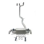 For BMW 330E 3-Series PHEV 2.0 SUS304 catback Variable Exhaust Valve with Controller