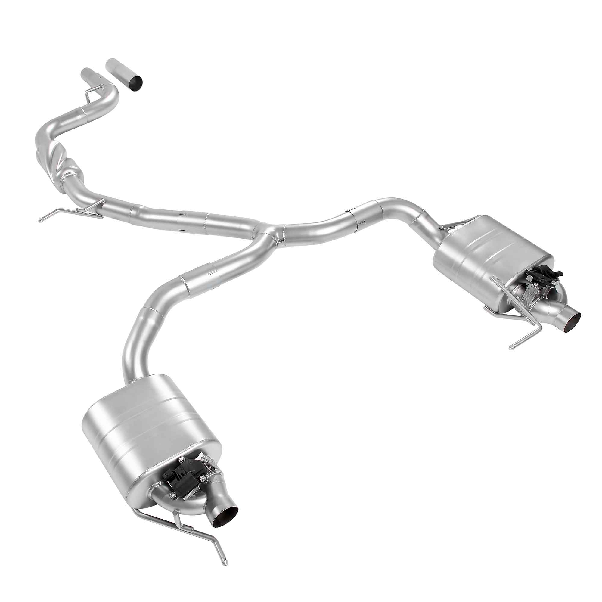 web1 CYT Performance Exhaust for VW CC (B6) catback SUS304 Variable Exhaust Valve with Controller - Image 1