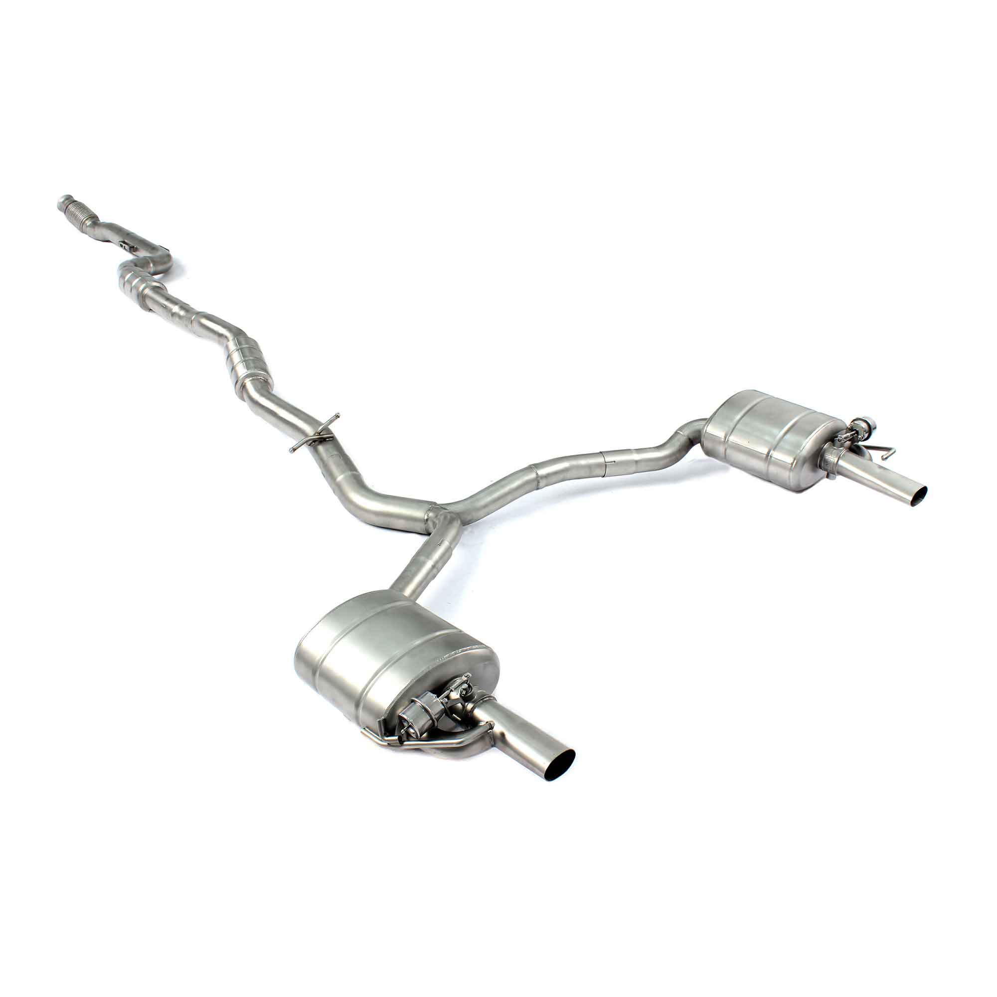 web1 CYT Performance Exhaust for Mercedes BENZ E-Class W213 catback SUS304 Variable Exhaust Valve with Controller - Image 1
