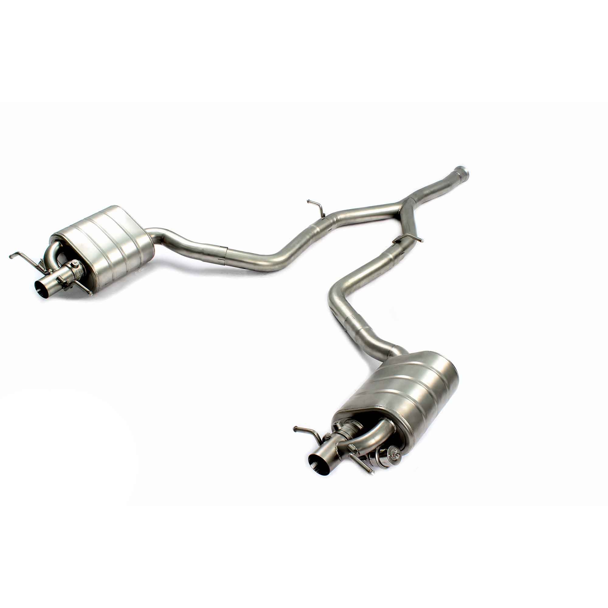 web1 CYT Performance Exhaust for Mercedes BENZ C-Class W204 catback SUS304 Variable Exhaust Valve with Controller - Image 1