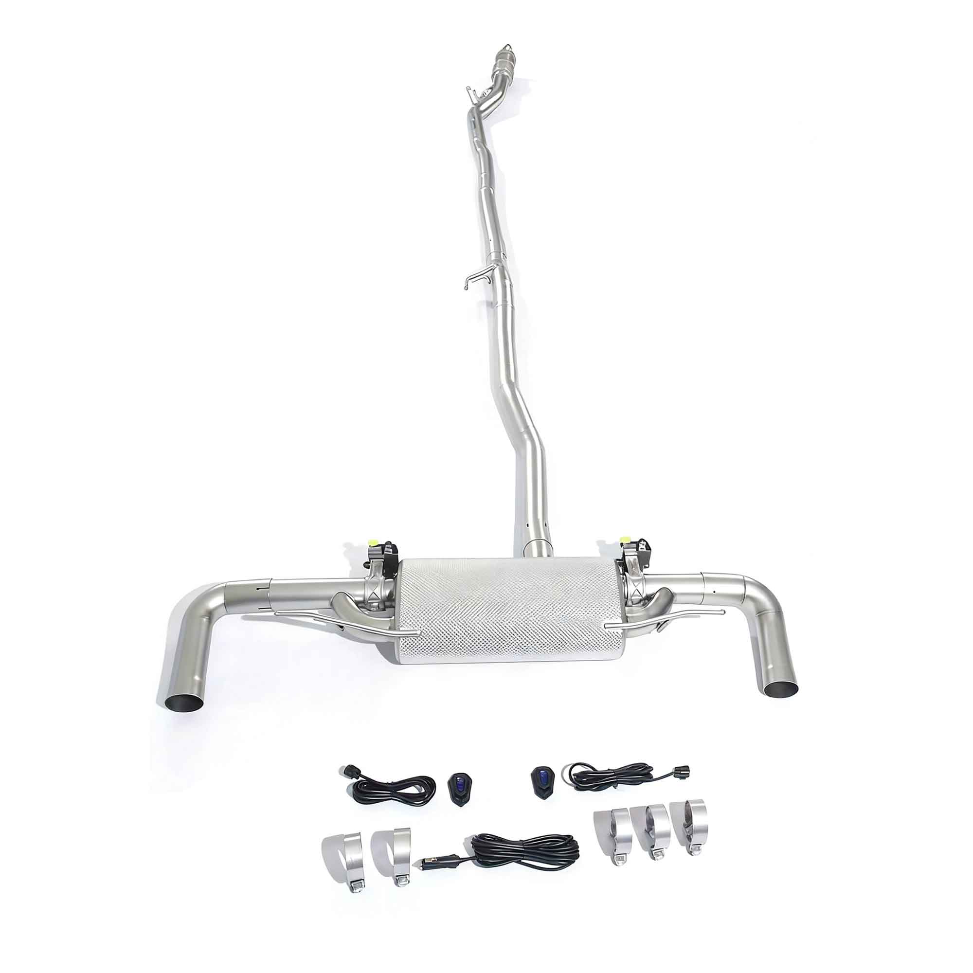 web1 CYT Performance Exhaust for Mercedes Benz CLA 250 2.0T 2020 catback SUS304 Variable Exhaust Valve with Controller - Image 1