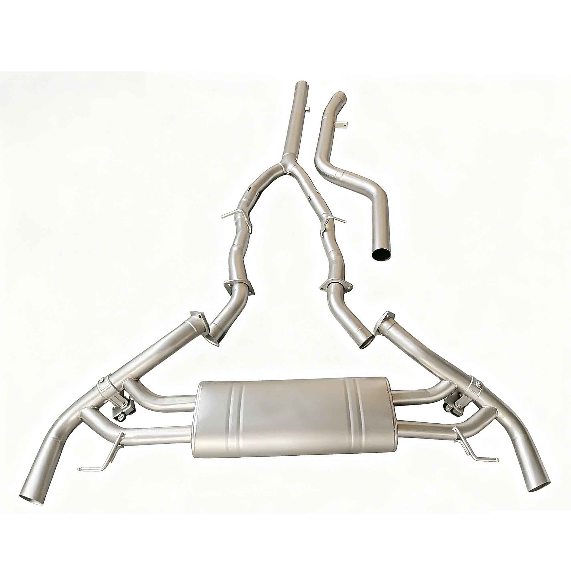 web1 For BMW X5 G18 3.0T SUS304 catback Variable Exhaust Valve with Controller - Image 1