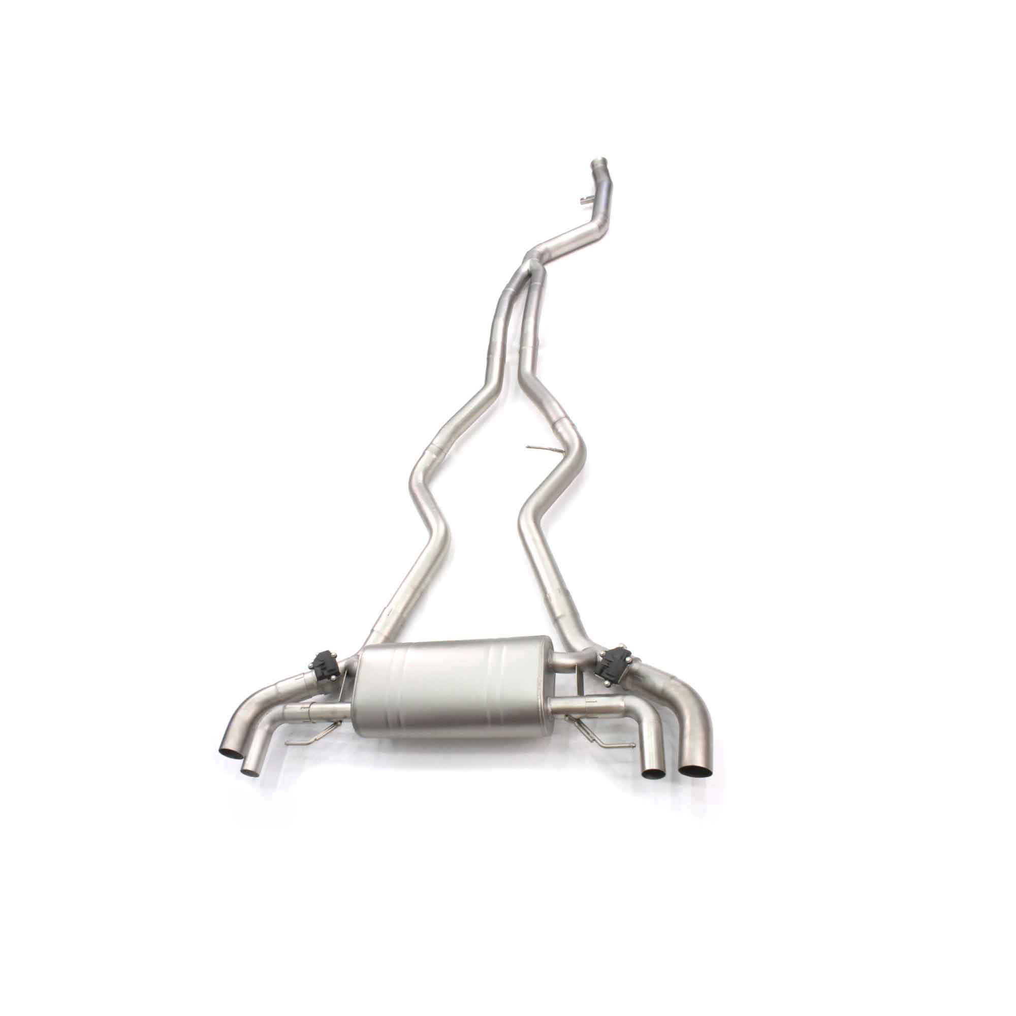 web1 For BMW M340i G20 SUS304 catback Variable Exhaust Valve with Controller - Image 1