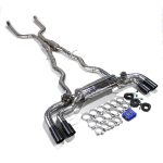For BMW M8 F92 4.4T catback SUS304 Variable Exhaust Valve with Controller