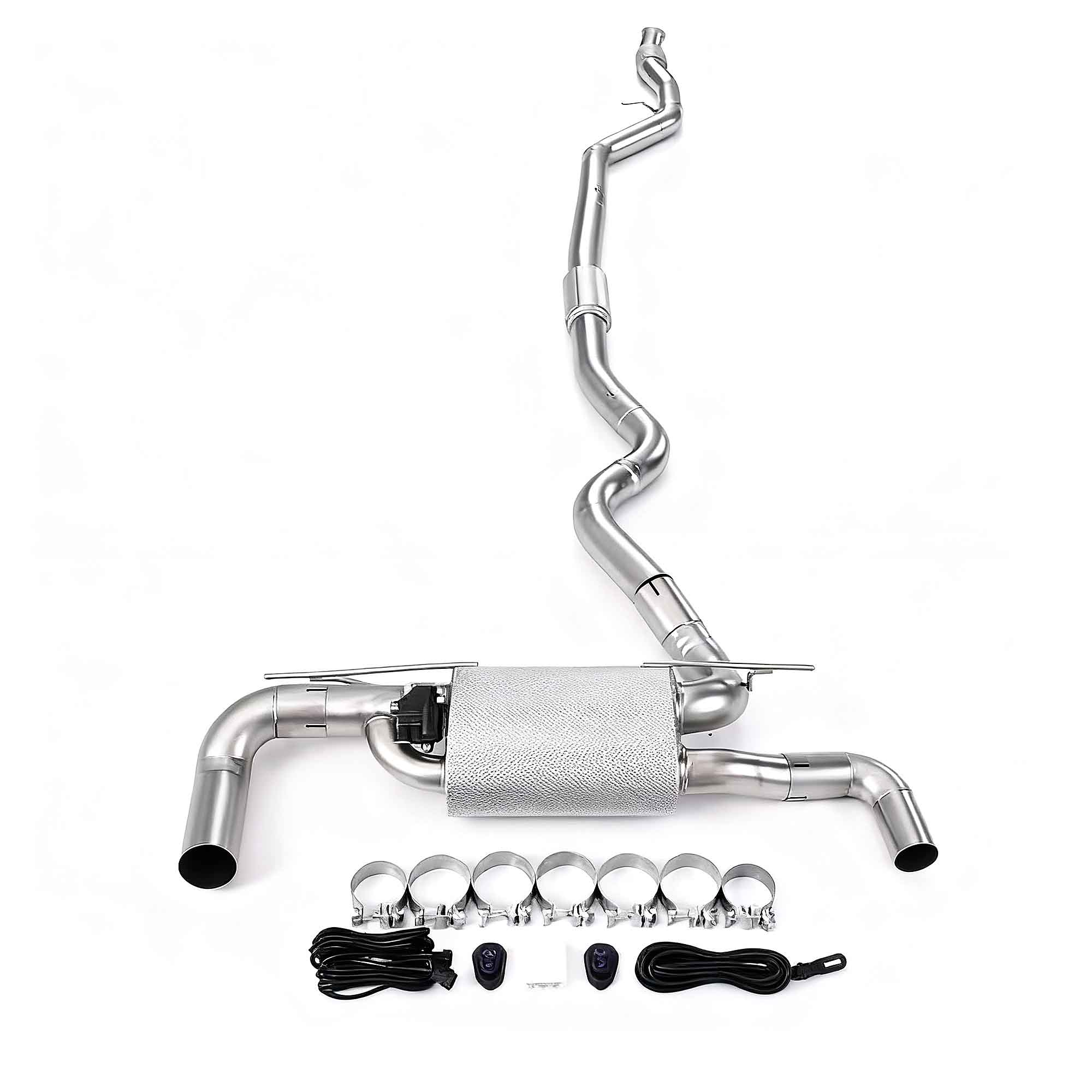 web1 For BMW 435i Coupe F32 3.0T catback SUS304 Variable Exhaust Valve with Controller - Image 1