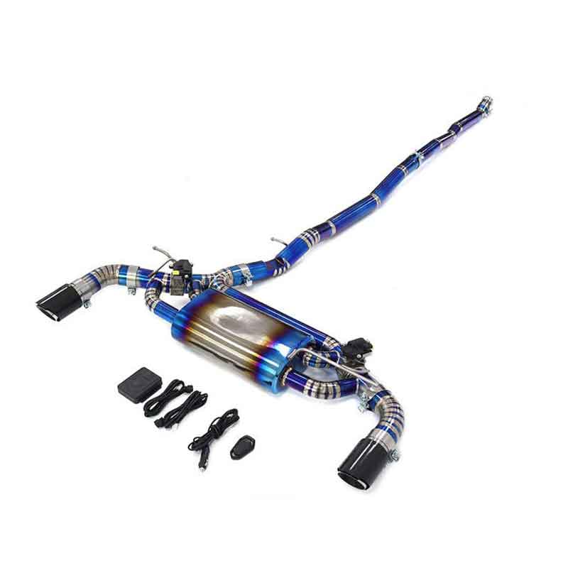 web1 TA1 catback for BMW M135i F40 b48 Variable Exhaust Valve With Controller - Image 1