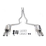 CYT Performance Exhaust for Ford Mustang 5.0 X pipe catback SUS304 Variable Exhaust Valve with Controller