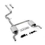 CYT Performance Exhaust for VW Lavida (2013) 1.4 1.6 catback SUS304 Variable Exhaust Valve with Controller