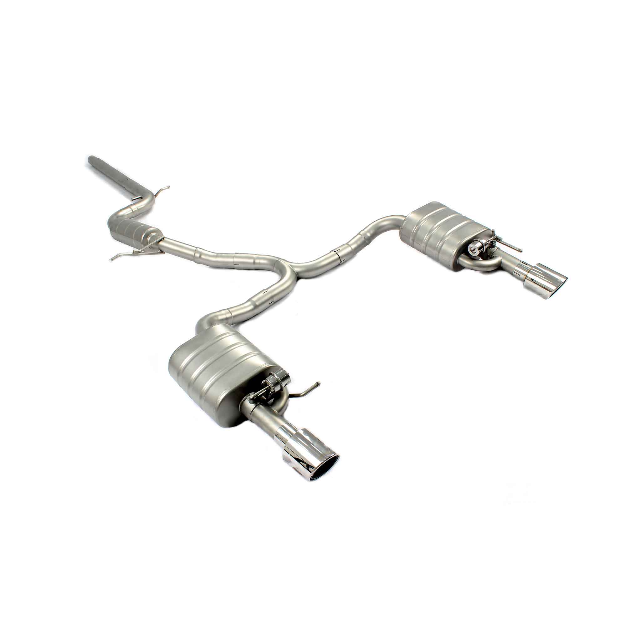 web2 CYT Performance Exhaust for VW Sagitar catback SUS304 Variable Exhaust Valve with Controller - Image 1