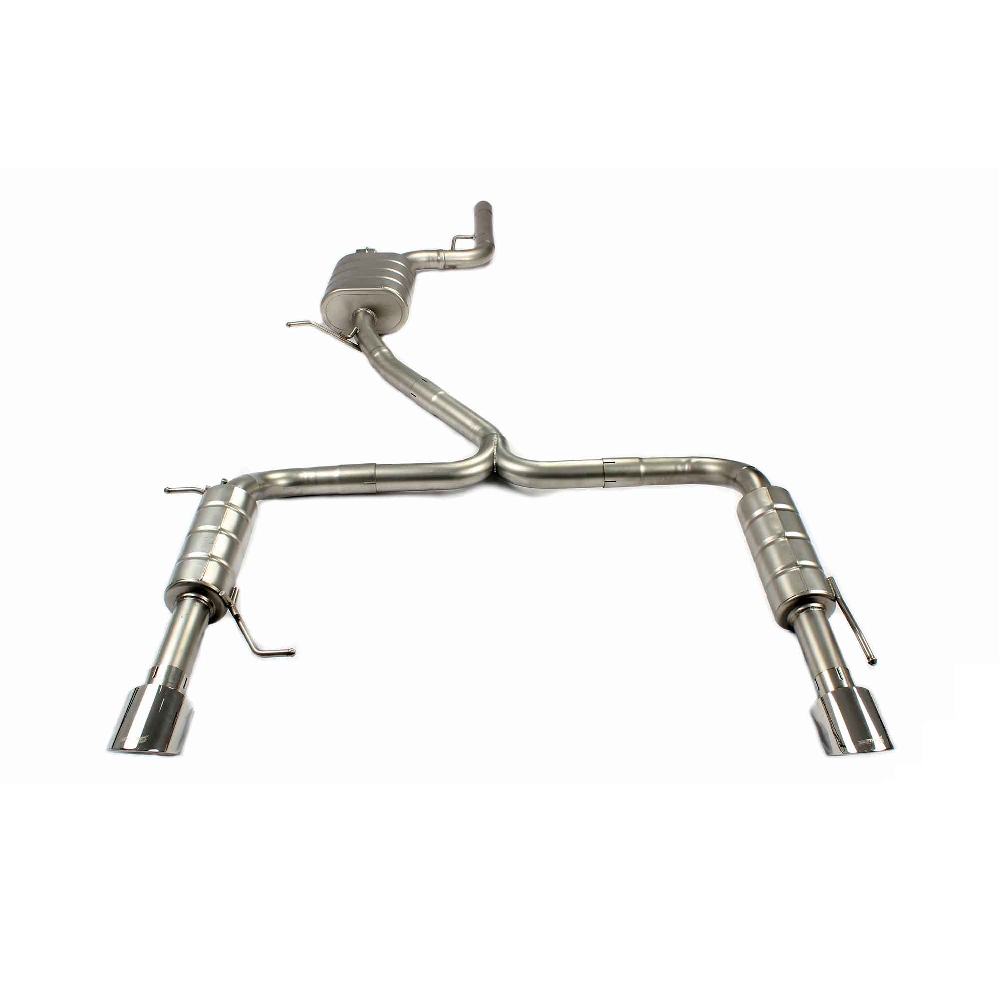 web2 CYT Performance Exhaust for VW CC 1.8 2.0 catback SUS304 Variable Exhaust Valve with Controller - Image 1