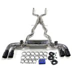 For BMW M8 F92 4.4T catback SUS304 Variable Exhaust Valve with Controller - Image 4