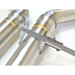 For BMW M3 E92 4.0 2010 catback SUS304 Variable Exhaust Valve with Controller - Image 3
