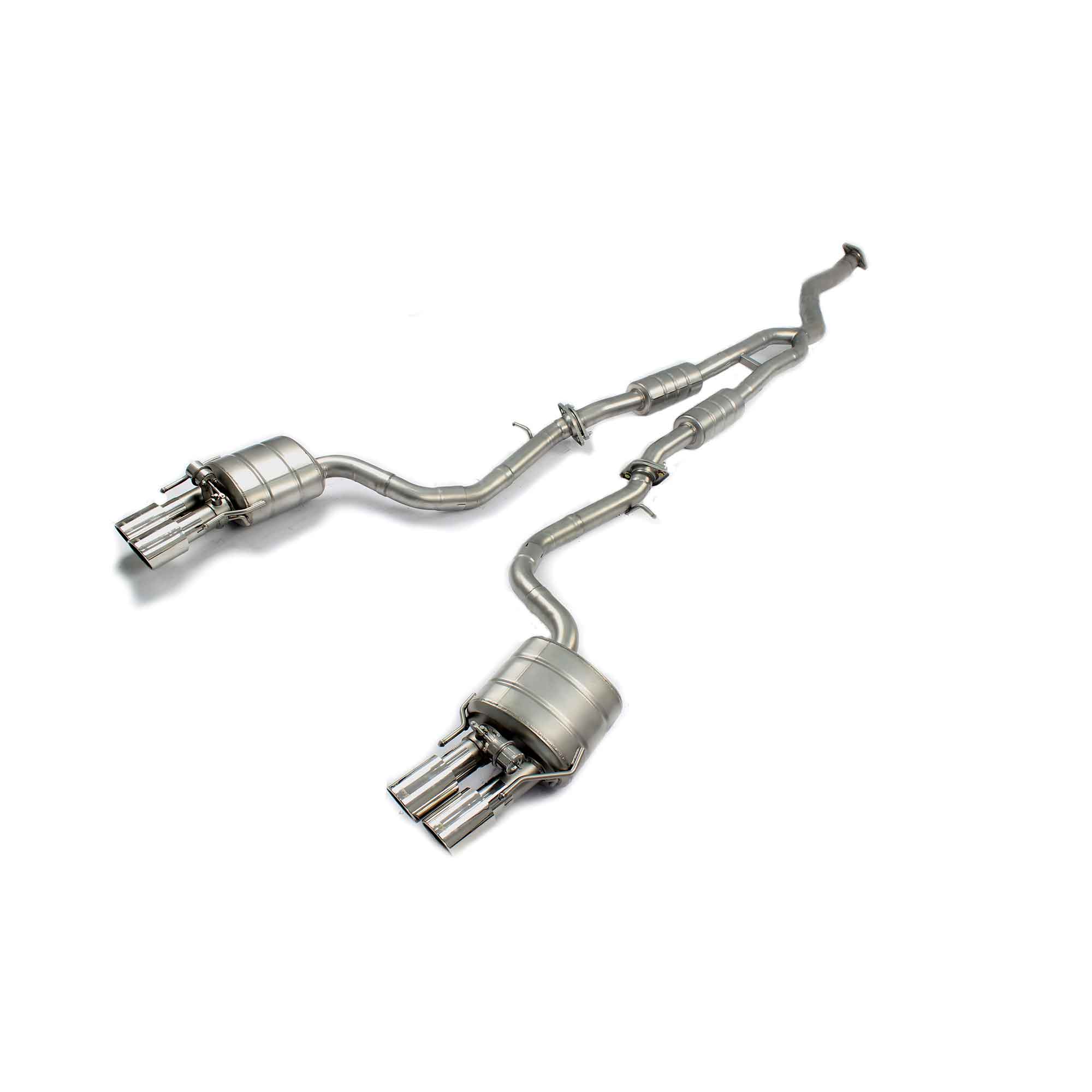 web2 CYT Performance Exhaust for Lexus RC200T catback SUS304 Variable Exhaust Valve with Controller - Image 1