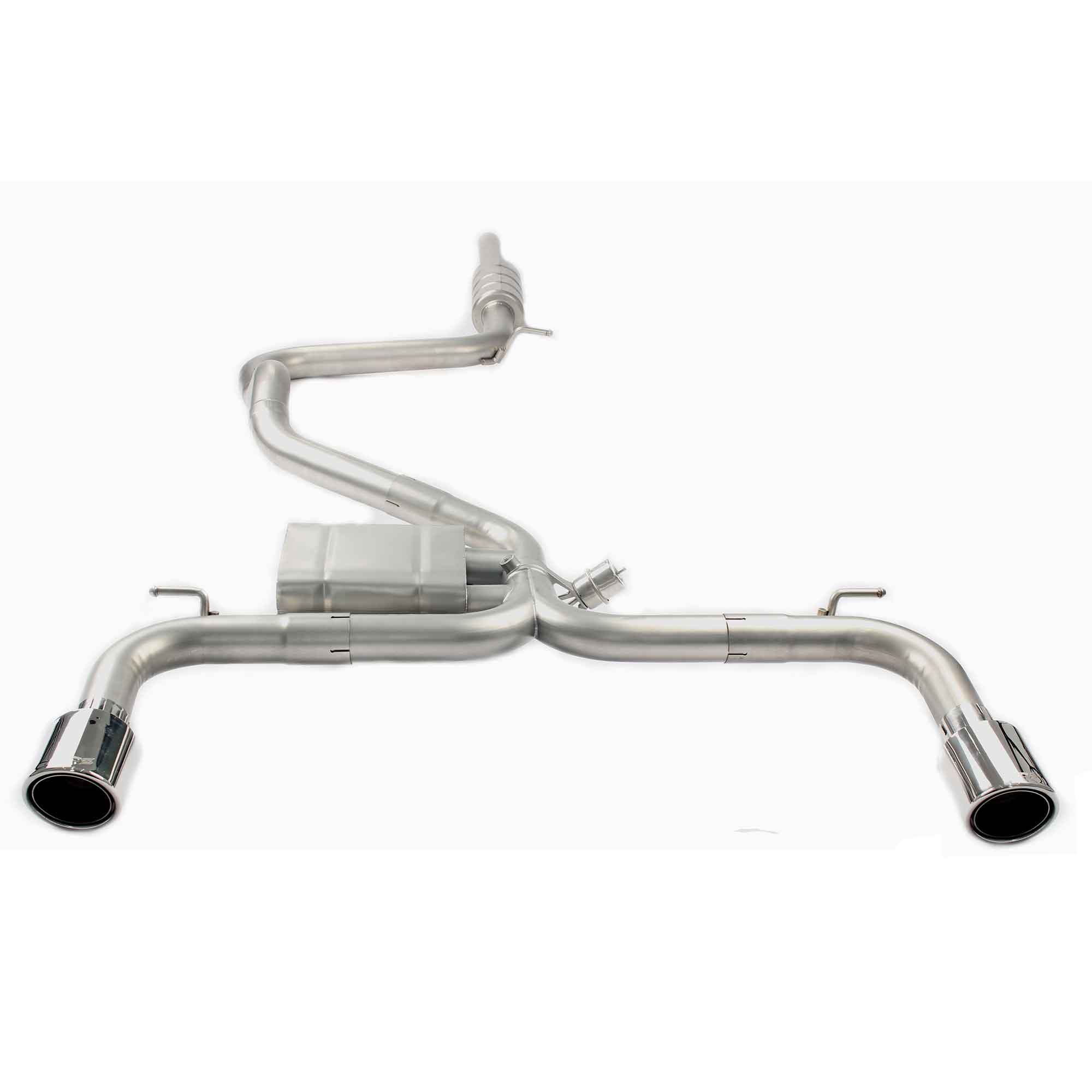 web3 CYT Performance Exhaust for VW Golf 7 7RLine 1.4 1.6 catback SUS304 Variable Exhaust Valve with Controller - Image 1