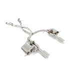 CYT Performance Exhaust for Jeep Grand Cherokee catback SUS304 Variable Exhaust Valve with Controller
