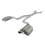 CYT Performance Exhaust for Mercedes BENZ AMG W205 C63 catback SUS304 Variable Exhaust Valve with Controller