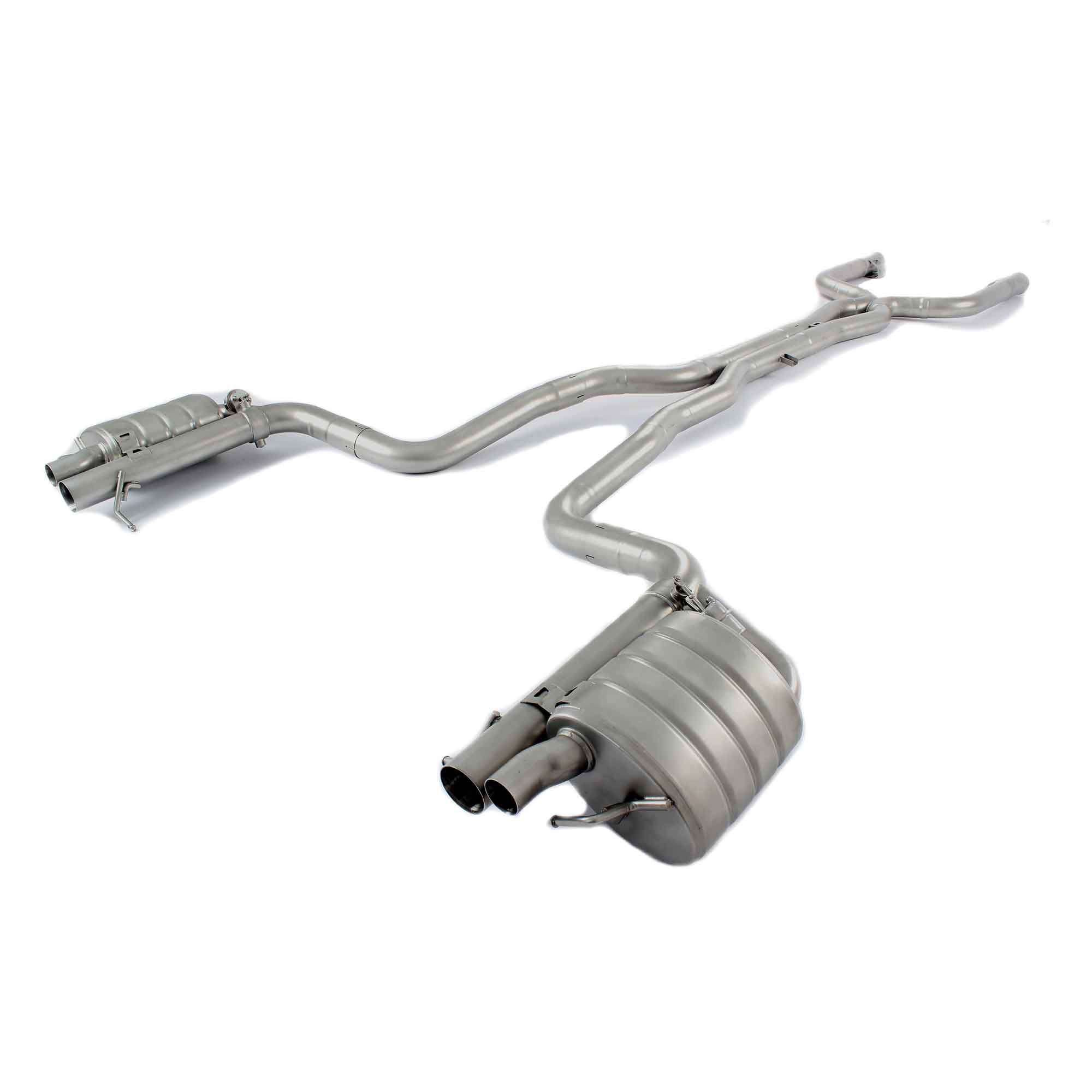 web3 CYT Performance Exhaust for Mercedes BENZ AMG W205 C63 catback SUS304 Variable Exhaust Valve with Controller - Image 1