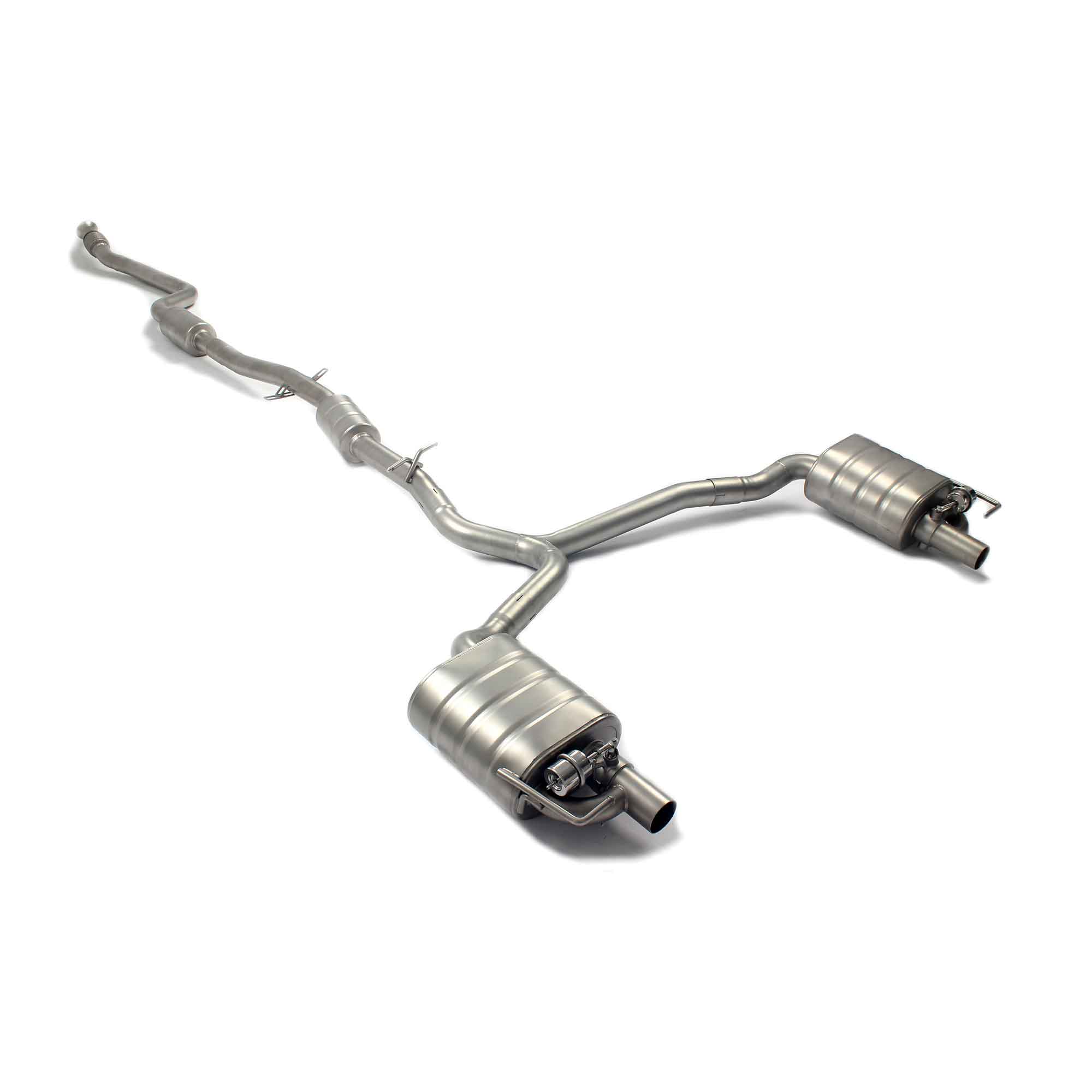 web3 CYT Performance Exhaust for Mercedes BENZ C-Class W205 catback SUS304 Variable Exhaust Valve with Controller - Image 1