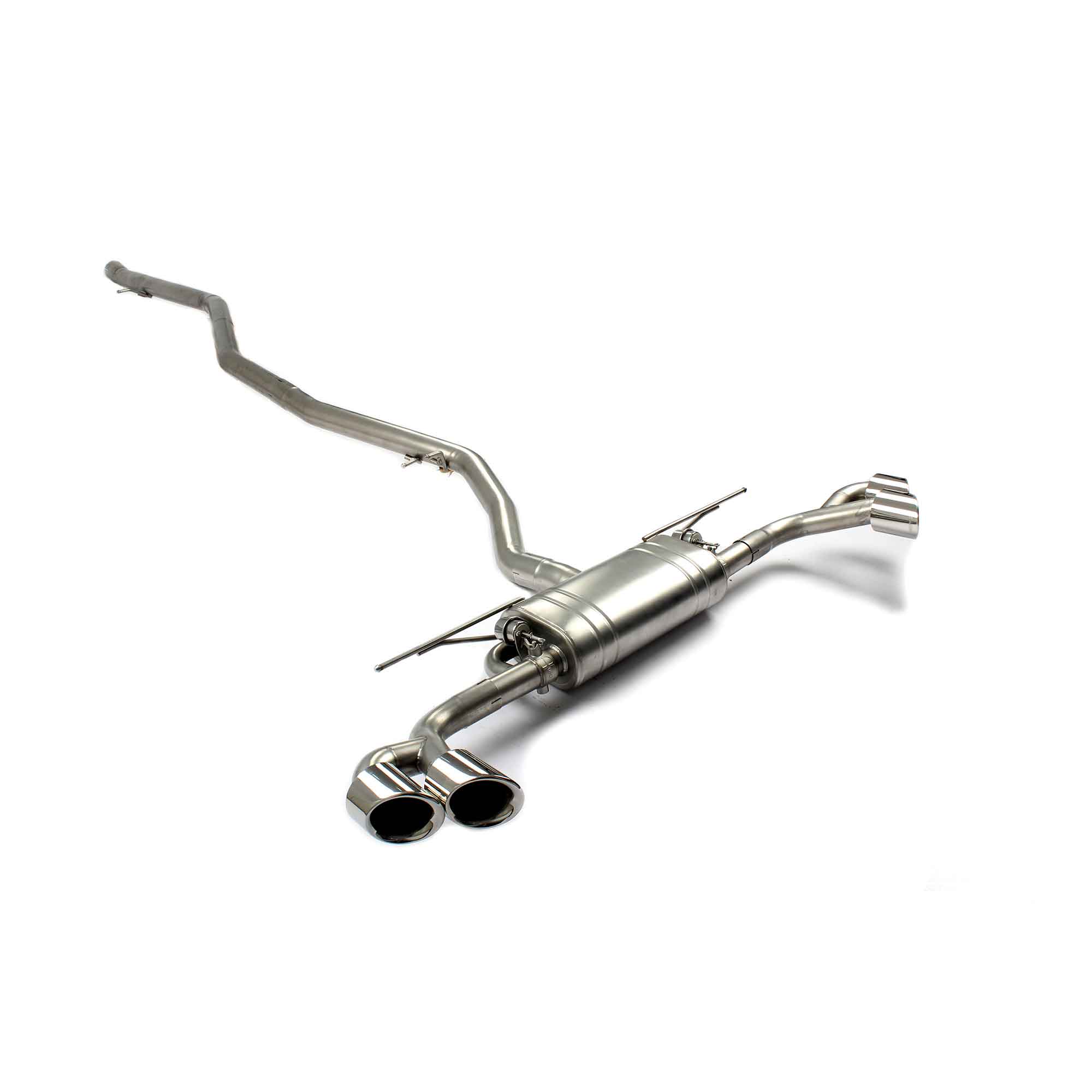 web3 For BMW X5 X6 B48 2.0T SUS304 catback Variable Exhaust Valve with Controller - Image 1