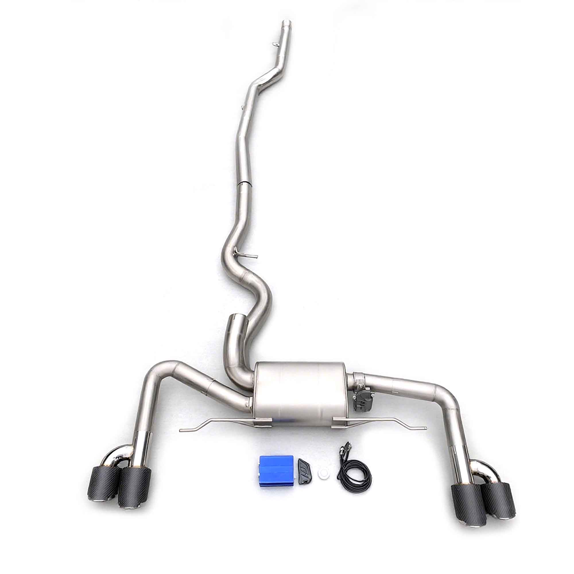 web3 For BMW 340i 320i 330i G20 G28 catback SUS304 Variable Exhaust Valve with Controller - Image 1
