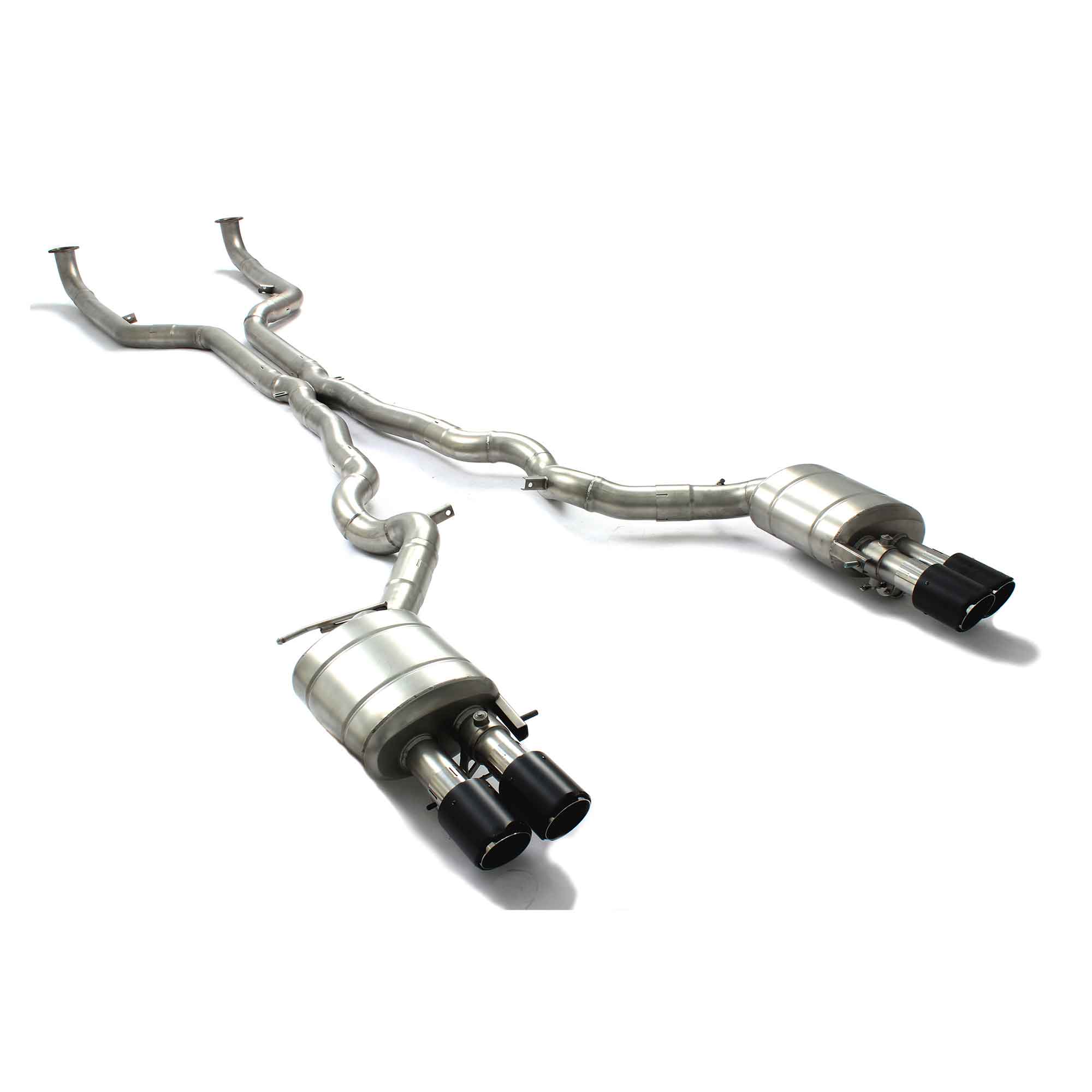 web4 For BMW M5 F10 2011–2016 S63 4.4T V8 SUS304 catback Variable Exhaust Valve with Controller - Image 1