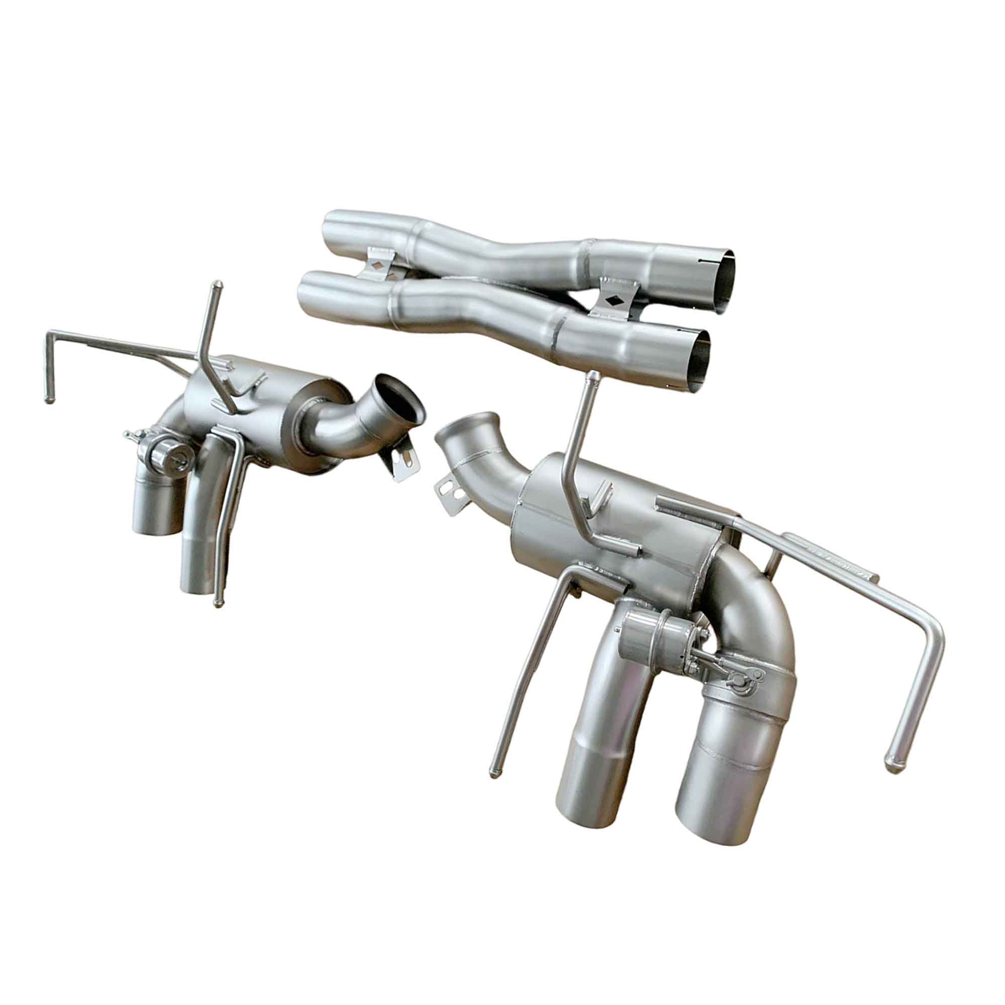 web4 CYT Performance Exhaust for Ferrari F12 6.3L catback SUS304 Variable Exhaust Valve with Controller - Image 1