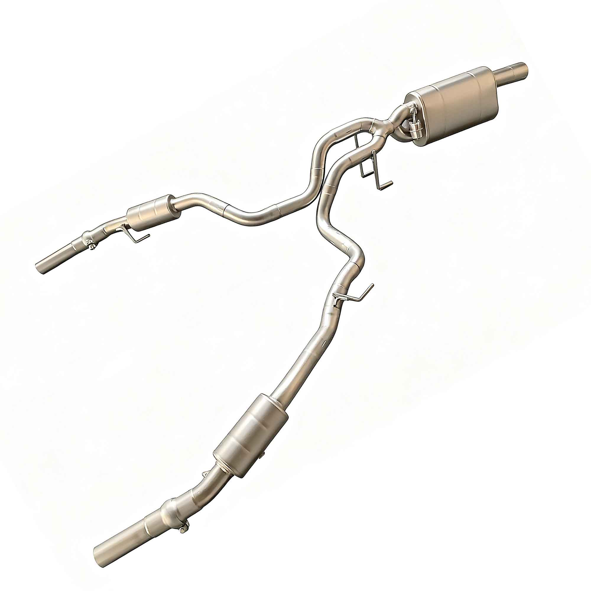 web4 CYT Performance Exhaust for Dodge Ram 5.7L V8 catback SUS304 Variable Exhaust Valve with Controller - Image 1