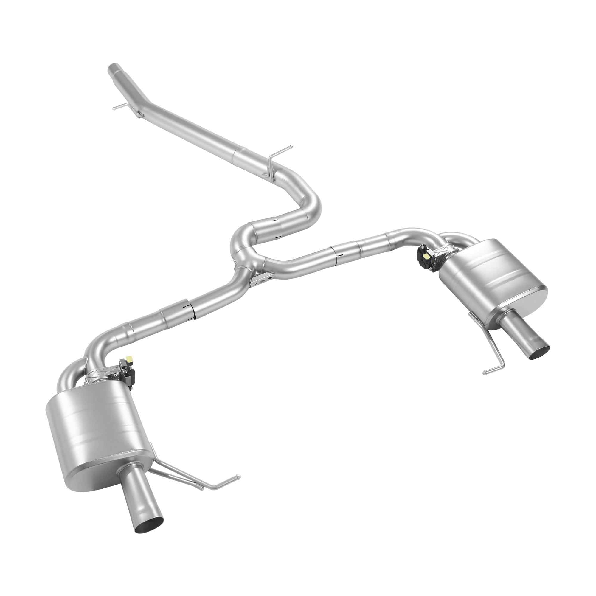 web4 CYT Performance Exhaust for VW CC 3.0FSI V6 4MOTION catback SUS304 Variable Exhaust Valve with Controller - Image 1