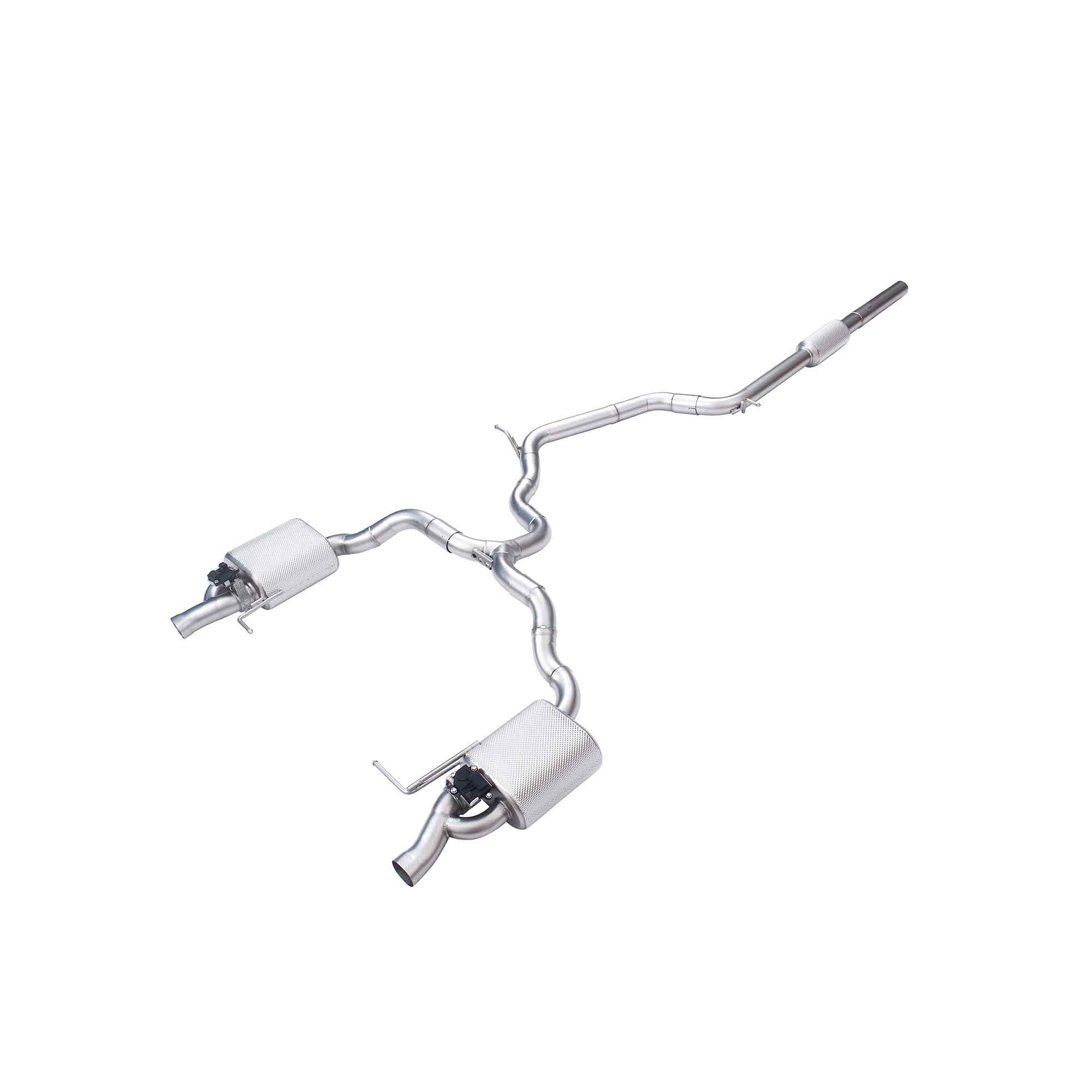 web4 CYT Performance Exhaust for VW CC (B7) catback SUS304 Variable Exhaust Valve with Controller - Image 1