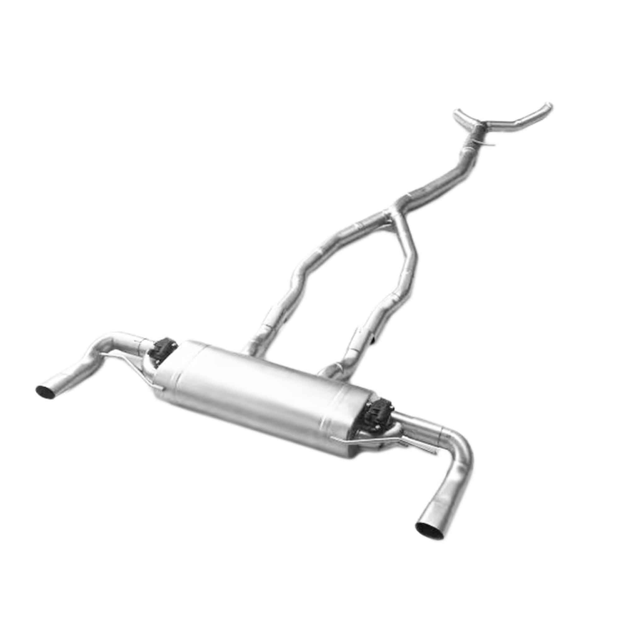web4 CYT Performance Exhaust for Mercedes BENZ GLE 4MATIC+ catback SUS304 Variable Exhaust Valve with Controller - Image 1