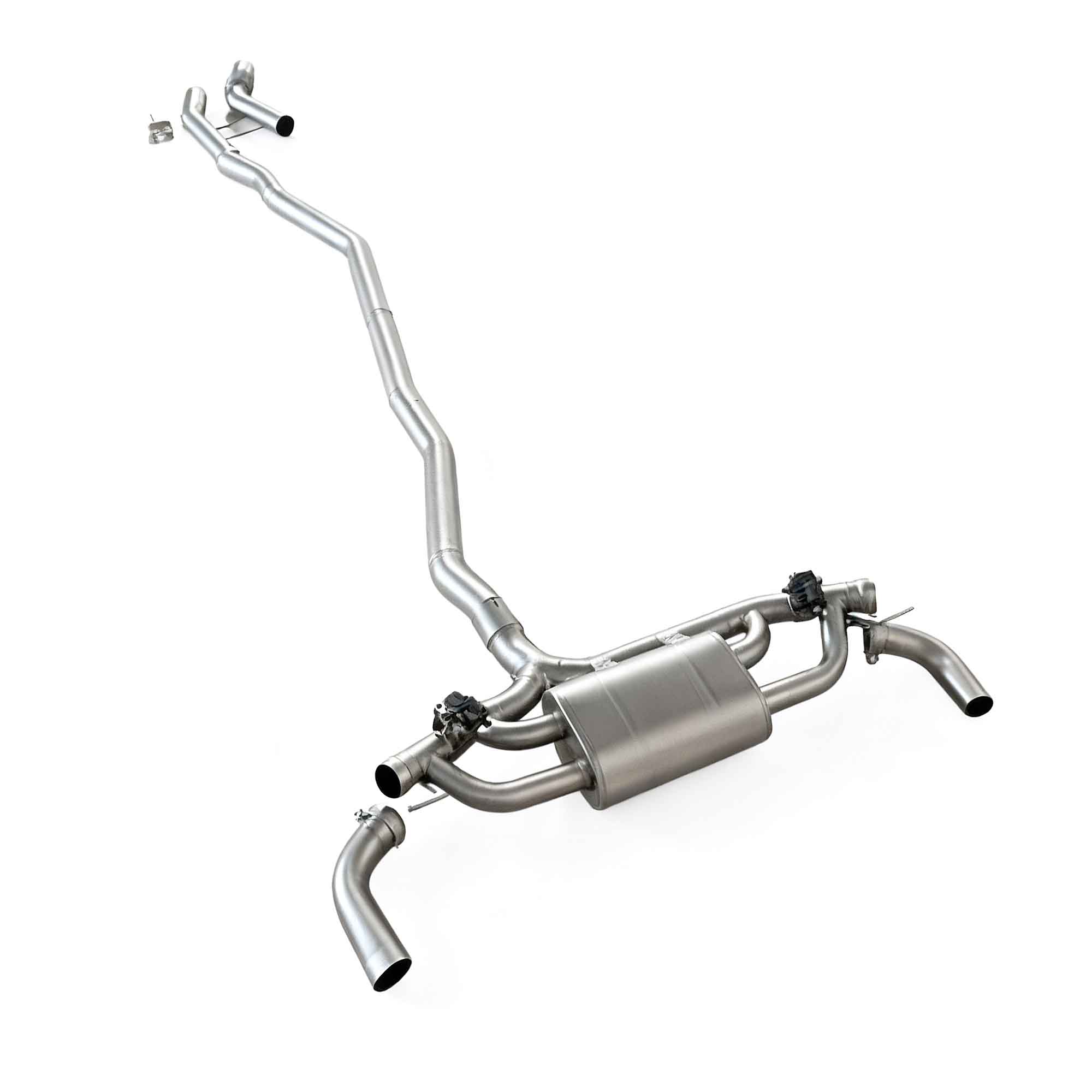 web4 CYT Performance Exhaust for Mercedes Benz AMG GLE53 W167 3.0 catback SUS304 Variable Exhaust Valve with Controller - Image 1