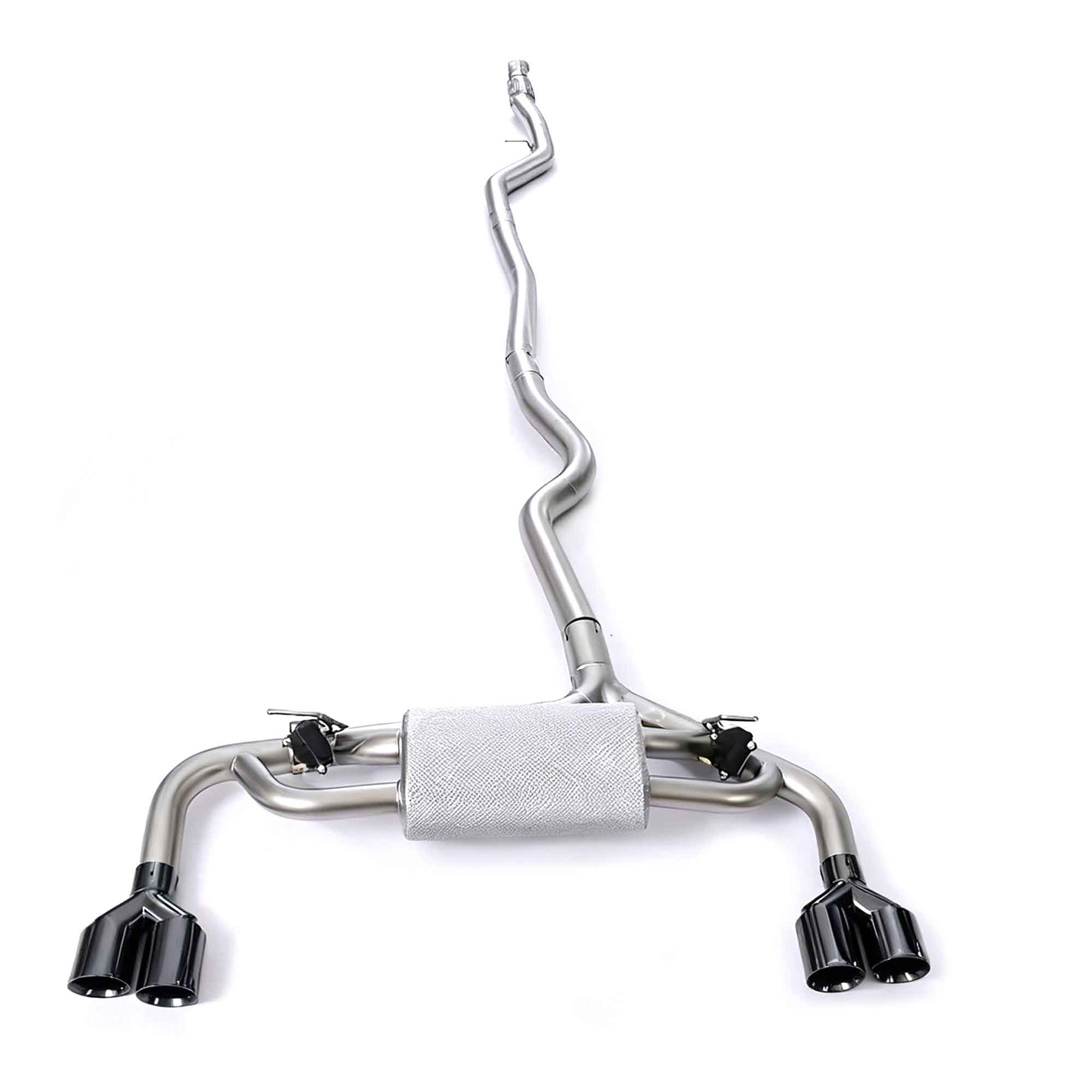 web4 For BMW M235i M240i 3.0T SUS304 catback Variable Exhaust Valve with Controller - Image 1