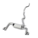 For BMW 330i F30 catback SUS304 Variable Exhaust Valve with Controller - Image 2