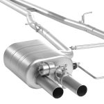 For BMW 5 Series F10 Sedan 2010-1017 catback SUS304 Variable Exhaust Valve with Controller - Image 2