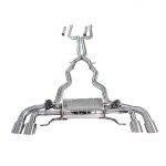 For BMW M550i G30 4.4T SUS304 catback Variable Exhaust Valve with Controller - Image 2
