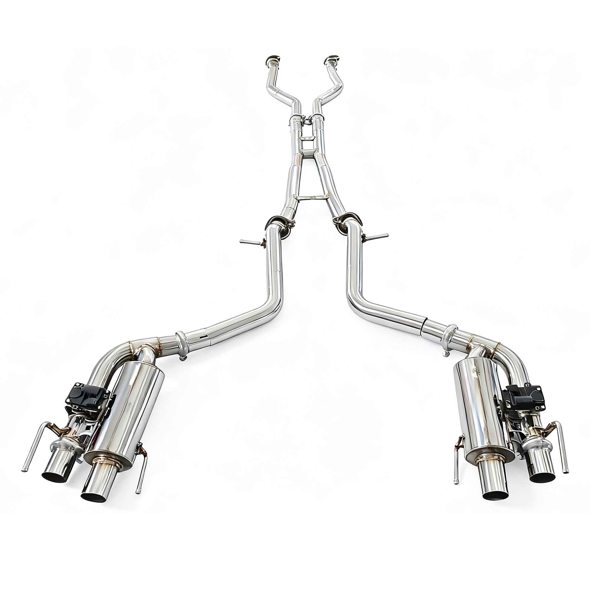 web4 CYT Performance Exhaust for Lexus LS500 3.5L V6 catback SUS304 Variable Exhaust Valve with Controller - Image 1