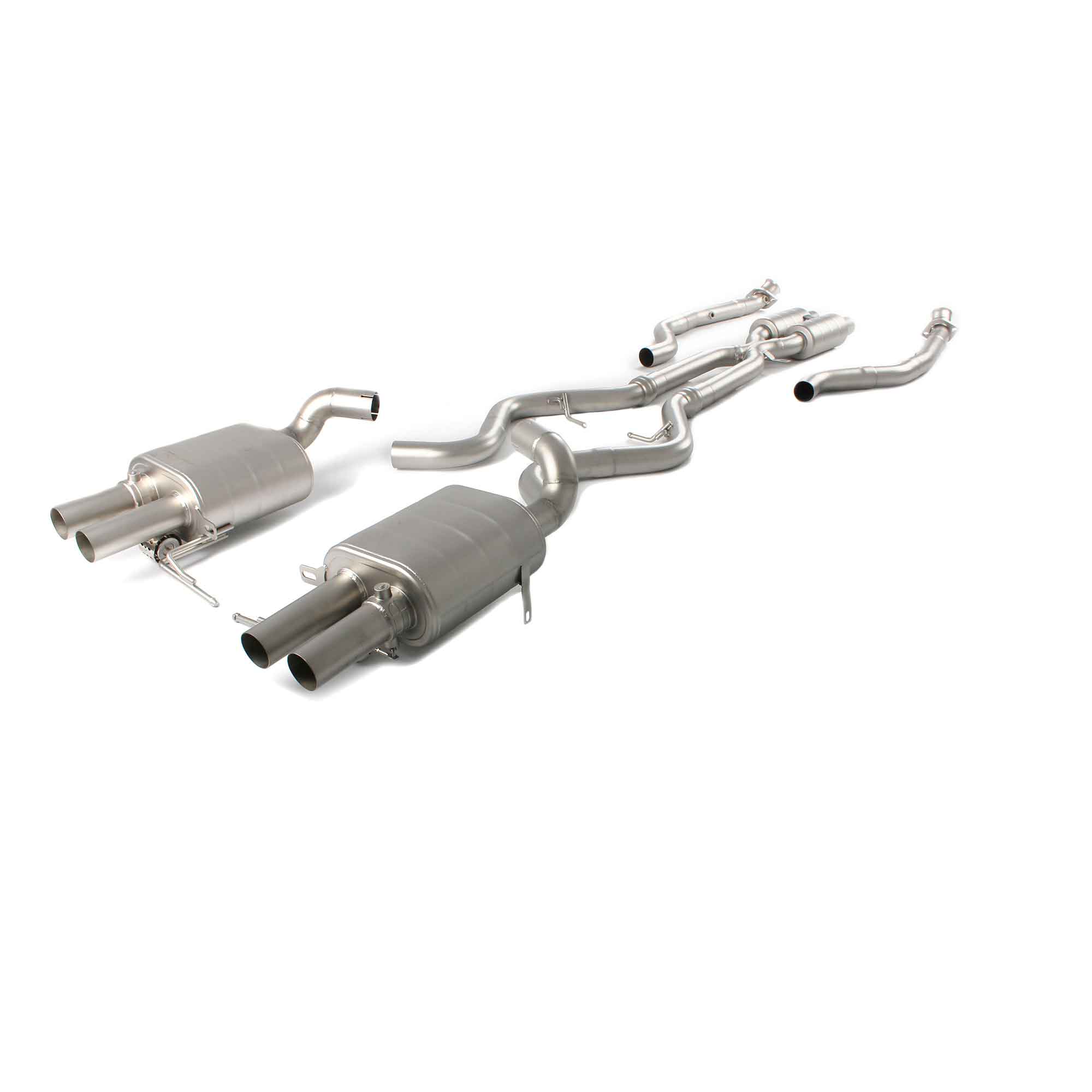 web4 For BMW M3 E90 E92 E93 SUS304 catback Variable Exhaust Valve with Controller - Image 1