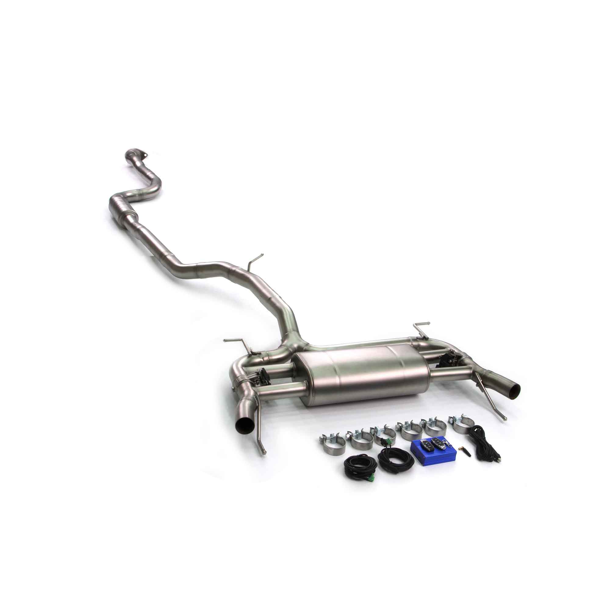 web4 CYT Performance Exhaust for Cadillac CT5 catback SUS304 Variable Exhaust Valve with Controller - Image 1