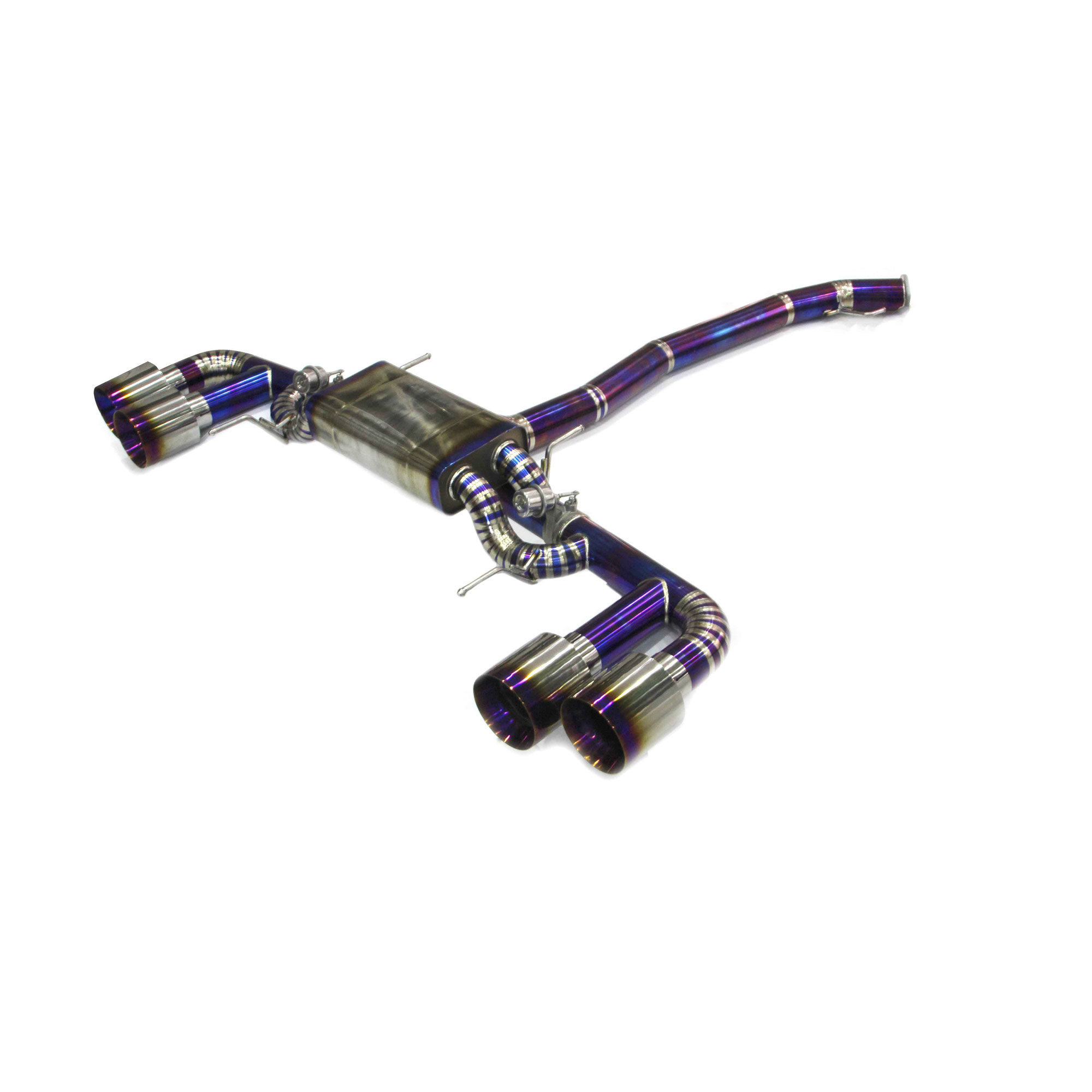 d Performance Exhaust for Nissan GT-R r35 Titanium catback Variable Exhaust Valve With Controller - Image 1
