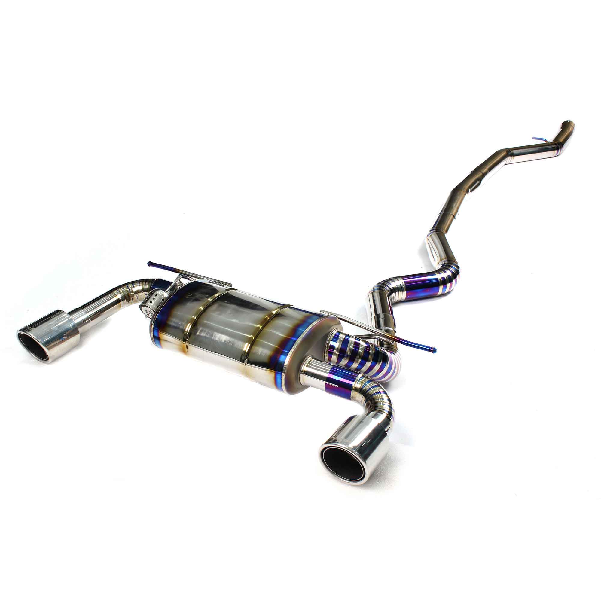 web1 Performance Exhaust for BMW 3 Series (B48 Engine) Titanium catback Variable Exhaust Valve With Controller - Image 1