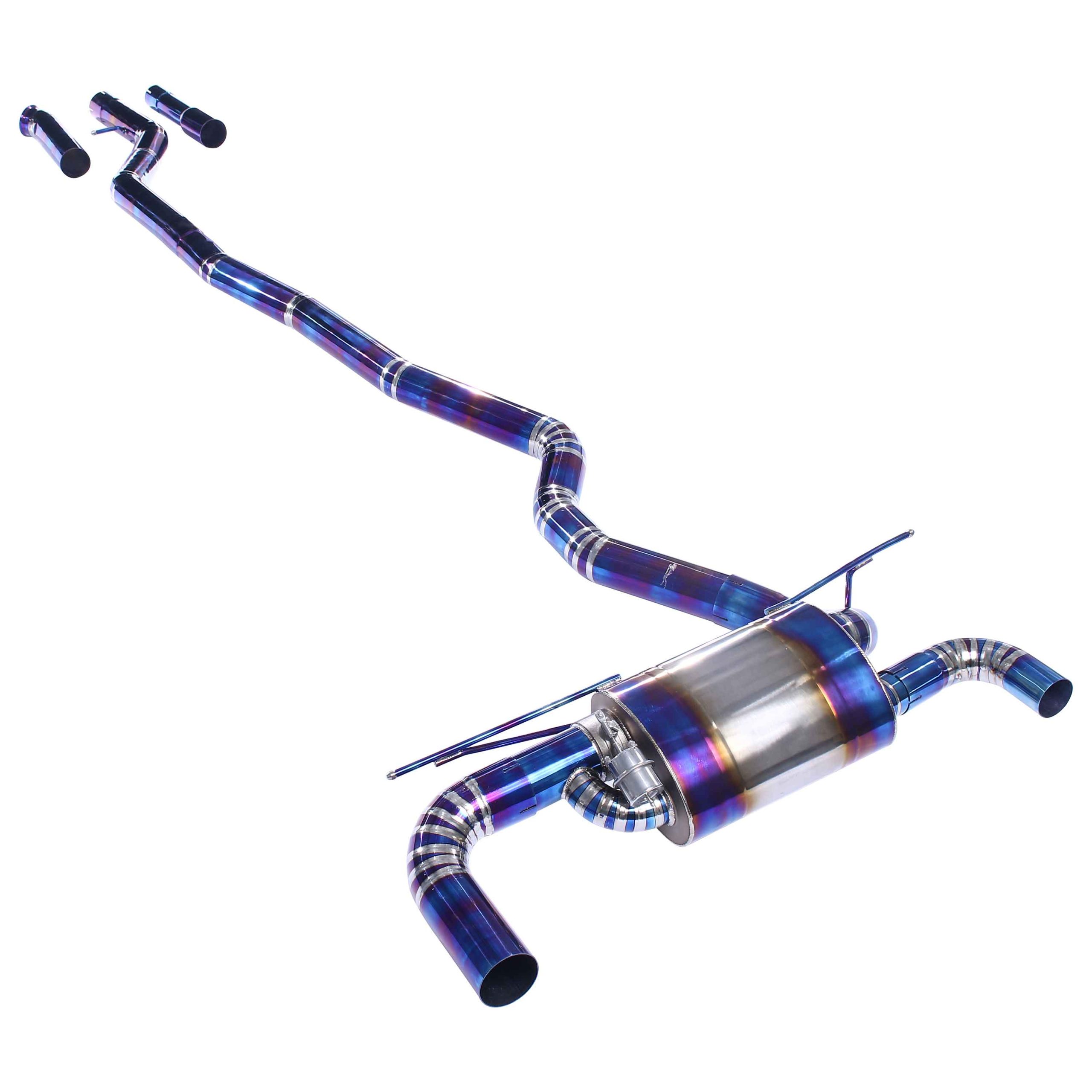 web1 Performance Exhaust for BMW 2 3 4 5Series F 2007-2020 Titanium catback Variable Exhaust Valve With Controller - Image 1