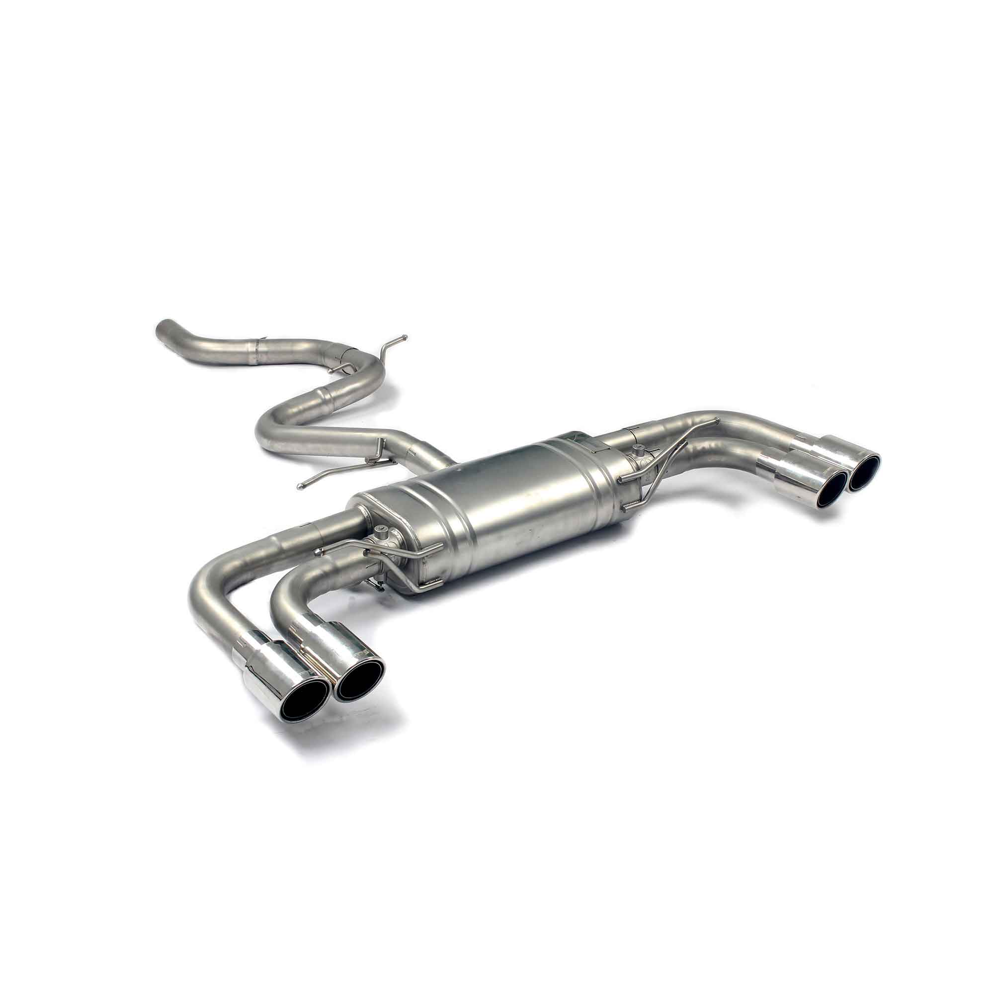 web1 Performance Exhaust for AUDI TT catback SUS304 Variable Exhaust Valve with Controller - Image 1