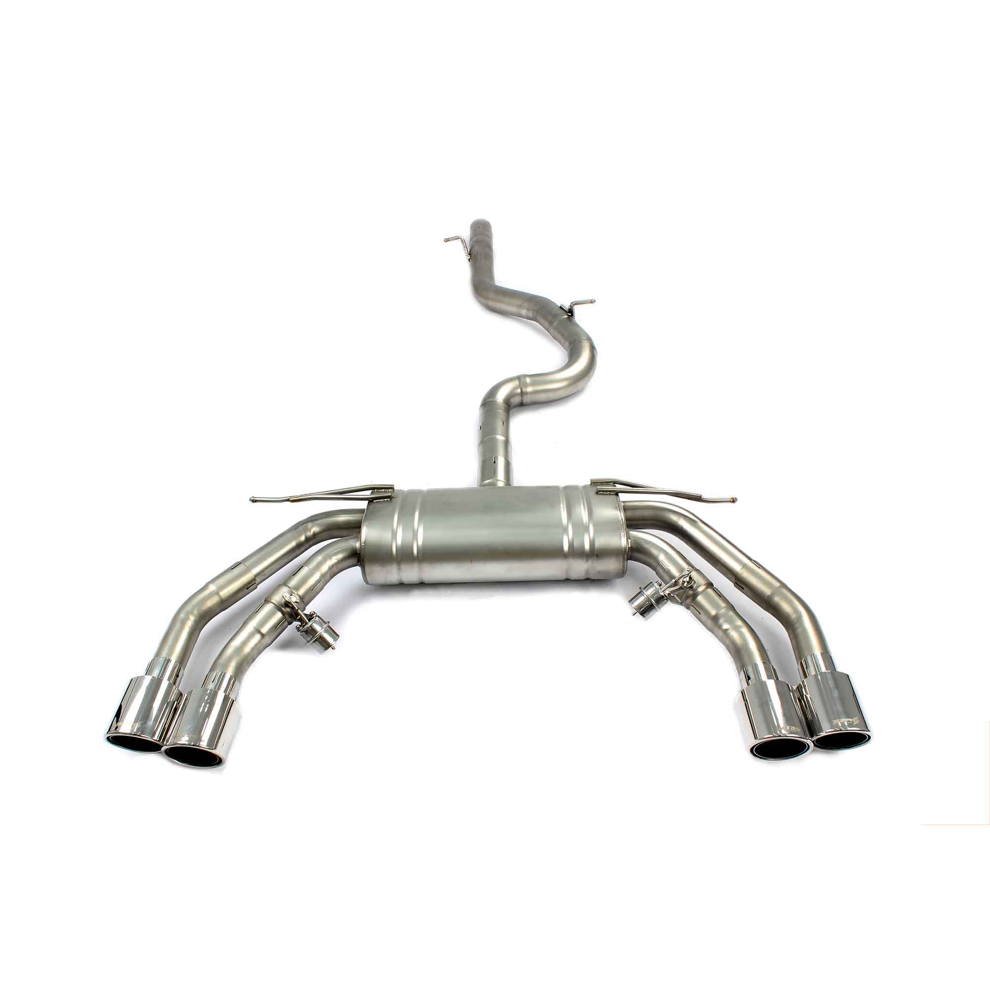 web1 Performance Exhaust for AUDI S3 catback SUS304 Variable Exhaust Valve with Controller - Image 1