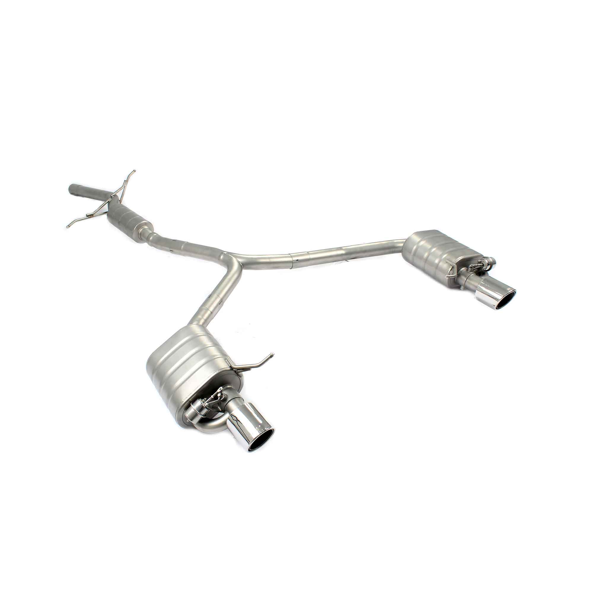 web1 Performance Exhaust for AUDI Q5 2.0 catback SUS304 Variable Exhaust Valve with Controller - Image 1