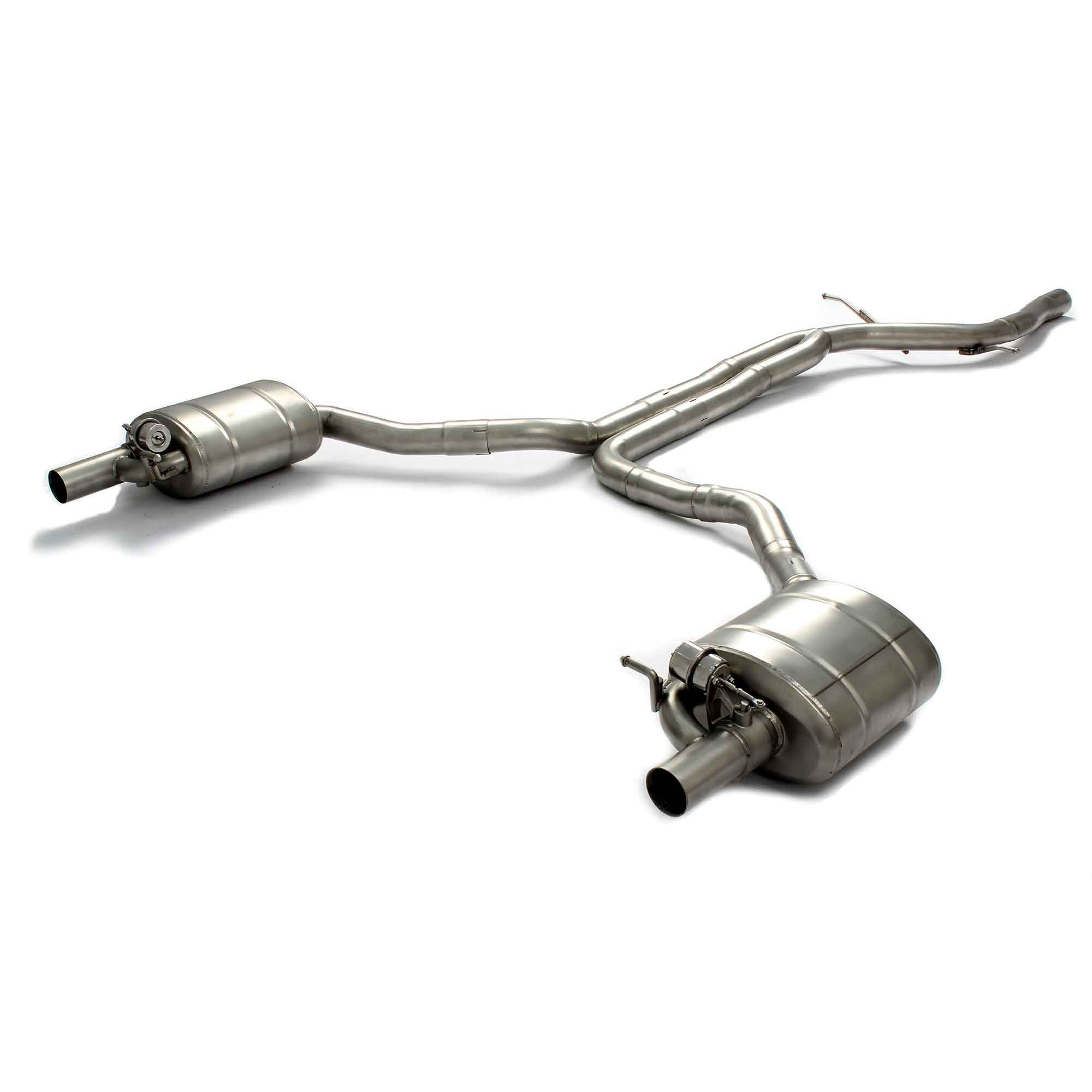 web1 Performance Exhaust for AUDI A6 A7 2.0 catback SUS304 Variable Exhaust Valve with Controller - Image 1