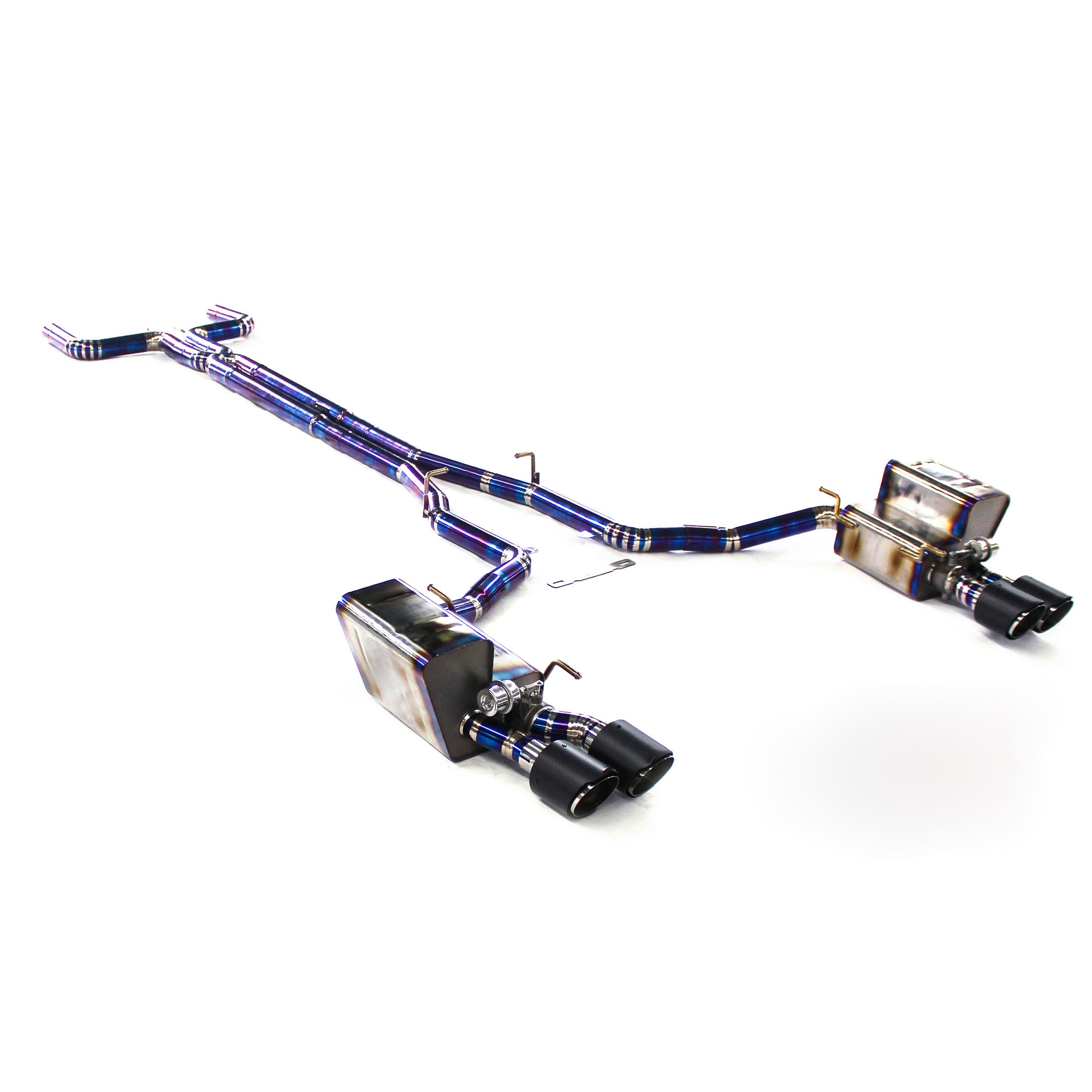 web1 Performance Exhaust for Maserati Quattroporte Titanium catback Variable Exhaust Valve With Controller - Image 1